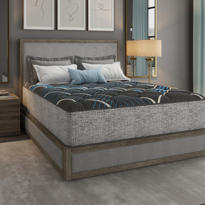 Matelas hybride Restonic Comfort Care, matelas à ressorts ensachés individuels, confort moyen