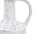 13" White Terracotta Cylinder Jug Vase