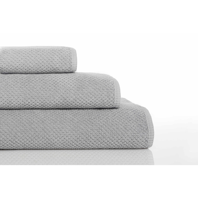 Bee Waffle Bath Towel, Anthracite, Bath Sheet 1-Pack