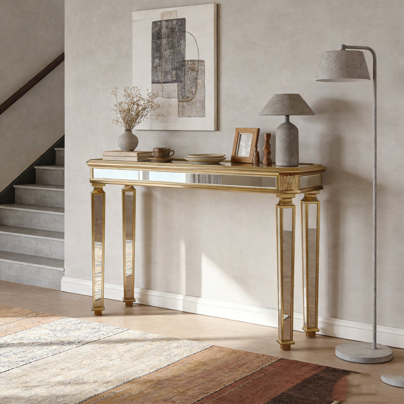 Mirror Console Table