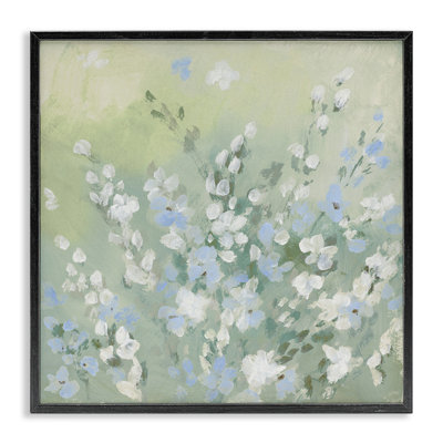 «Wispy Willows», fleurs giclées blanches par Lanie Loreth