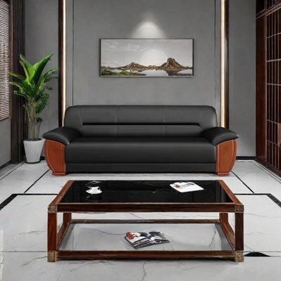 Canapé de bureau moderne et classique haut de gamme