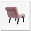 Chaise de salon en velours sans accoudoirs-1496763514
