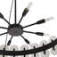 Laura Kirar Rondelle 8 - Light Unique / Statement Drum Chandelier