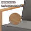 Chaise de patio avec coussins Kelyse-396097679