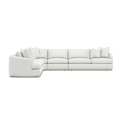 Jules Fabric 5 Pc Sectional