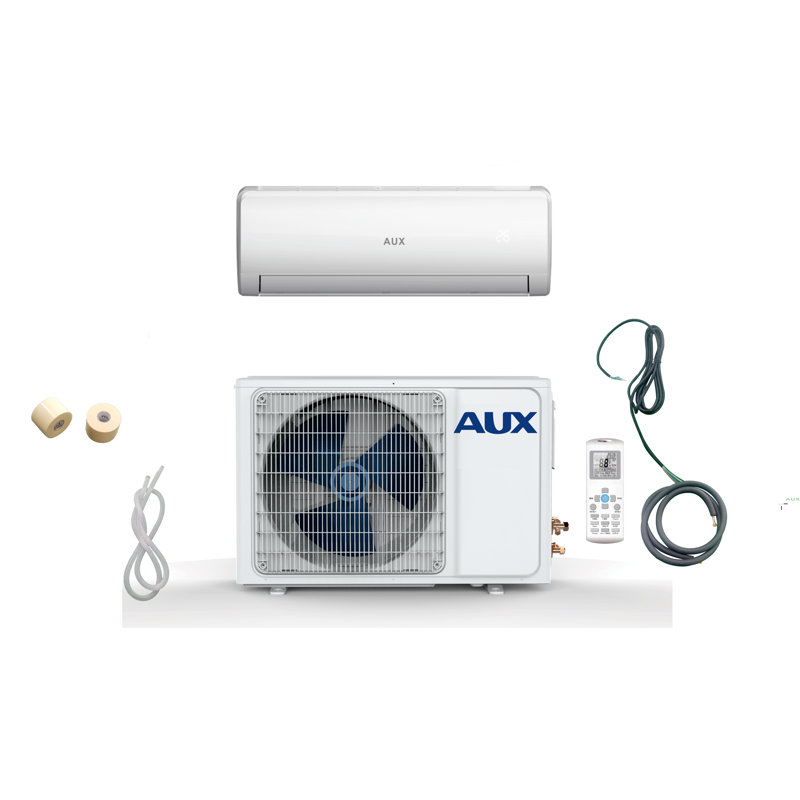 Aux 36000 BTU White Ductless Mini Split Air Conditioner with Heat Pump