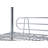48" W x 18" D x 72" H 6 Tier Wire Shelving with Backstands and Wheels