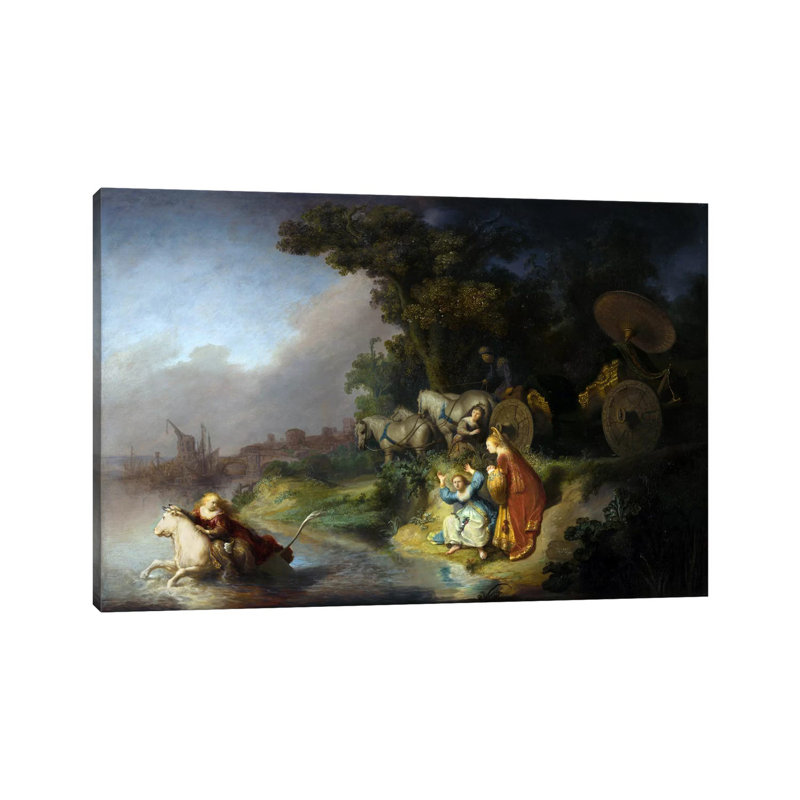 Abduction Of Europa by Rembrandt Van Rijn - Wrapped Canvas Print