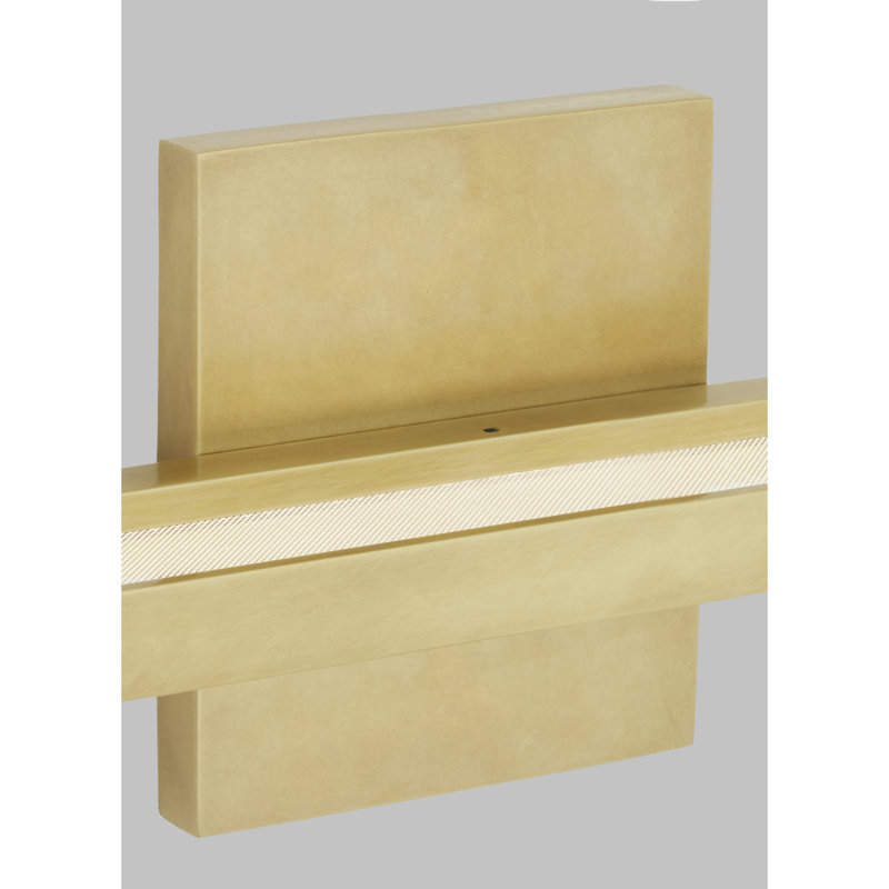 Banda 1 - Light LED Bath Bar, Natural Brass