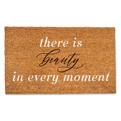 Beauty in Every Moment Door Mat