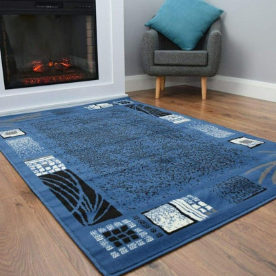 Geometric Machine Tufted 170cm X 120cm Area Rug