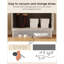 Range-chaussures en rotin Farmhouse