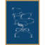 «Office Chair Blueprint I» par Ethan Harper, reproduction d'art sur toile encadrée-112655003
