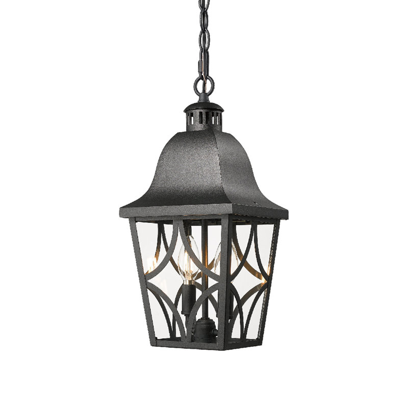 2-Light Outdoor Hanging Pendant Light