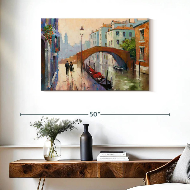 Kavia doux crépuscule de Venise, H 24 po x l 36 po