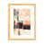 Toile avec cadre en bois beige n'est pas disponible