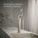 Artifacts Gentleman's Single Hole Bathroom Faucet with Drain Assemby