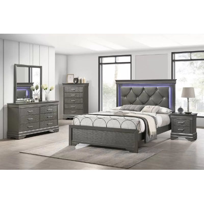 Ensemble de chambre avec grand lit Millam