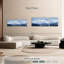 «Calming Mountainscapes Wooden Forest Silhouette», ensemble de 3 pièces sur toile par Cindy C-93060633