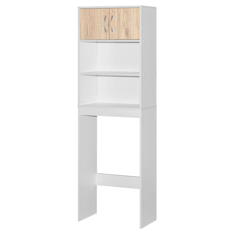 Over The Toilet Storage, White/Natural