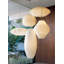 Luminaire suspendu moderne en soie blanche Kintsugi, plafonnier minimaliste pour salle à manger, chambre à coucher et entrée