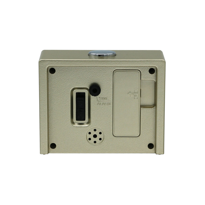 QHE189GLH Alarm Clock, Golden, Gold