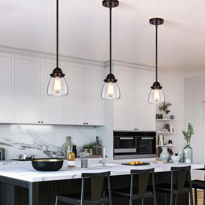 Luminaire suspendu simple à 1 lumière Oakleaf
