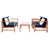 Natural Frame/Navy Cushion selected