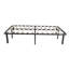 Fitzgerald 14" Wooden Slat and Iron Stand Bed Frame-1741984488