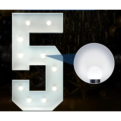 Burcham 43.2'' Marquee Sign