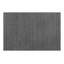 Fauteuil d'appoint moderne capitonné en tissu d'aspect lin gris
