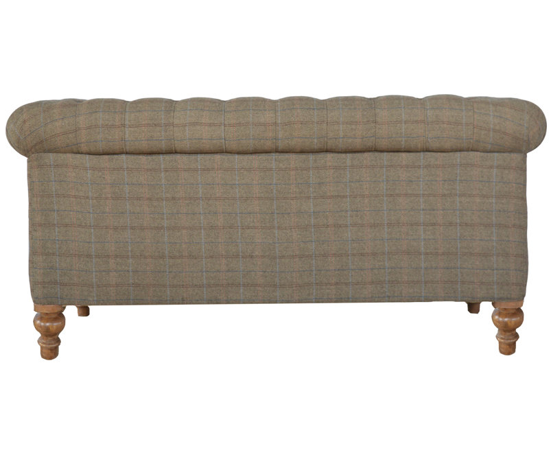 2 Seater Cotton Blend Loveseat