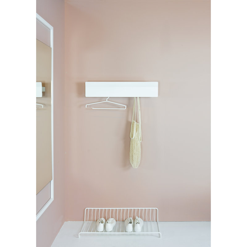 Howlett Metal Flat Wall Mirror, 40cm H x 30cm W