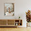 «Whimsical Giraffe Soak» par Hostetter, reproduction d'art sur toile encadrée-165413448
