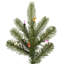 King Green Spruce Artificial Christmas Tree with LED Warm White Lights with Stand-801230204-772275875