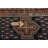 Pre-1900 Antique Kazak Vegetable Dye Rug 4x5