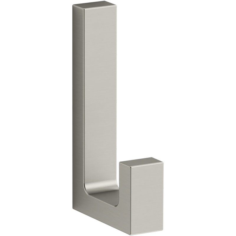 Draft Robe Hook, Brushed Nickel