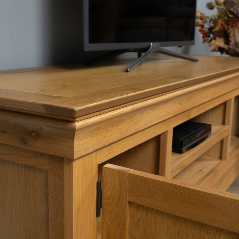 Remley TV Stand with Fireplace Included