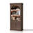Wooden Storage Cabinet With Arched Design, Display Cabinet With LED Lighting, Large Capacity & Waterproof Surface-121515904