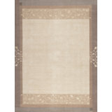 Concerto Hand Knotted Area Rug in Beige/Gold