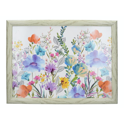 Meadow Floral Wood Tray