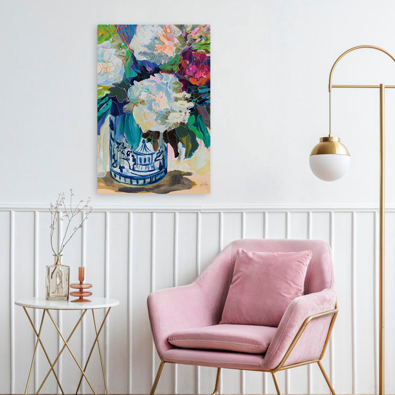 Contemporain et BCBG August Bloom, H 24 po x l 16 po