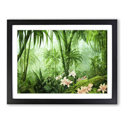 Watercolour Jungle Vol.2 - Framed Print