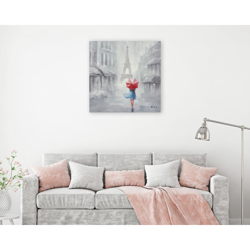 Lillybelle Ethereal Paris sur toile, H 30 po x l 30 po x P 1,5 po