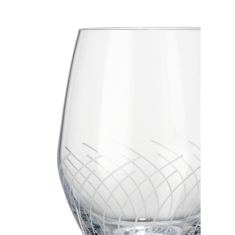 Cabernet Lines Drinking Glass