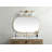 Bertin Metal Oval Wall Mirror-945914938-945914943