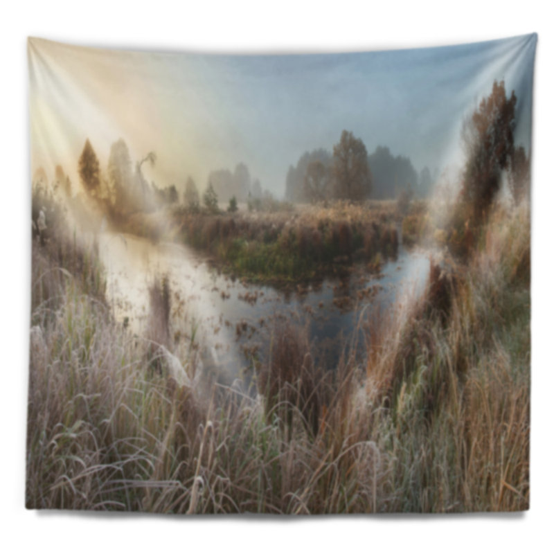 Polyester Tapestry, 78" H x 92" W