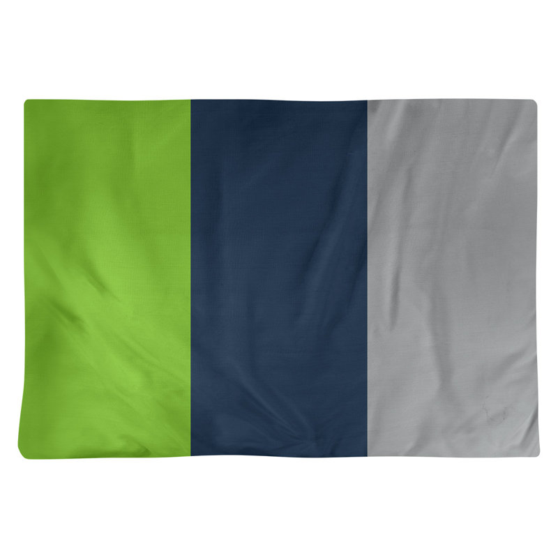 Récapitulatif 18" basket Minnesota, Vert aurore / bleu minuit / gris clair de lune, Sergé de coton