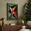 Radiant Star Forms Geometric - Wrapped Canvas-662464444-662464067
